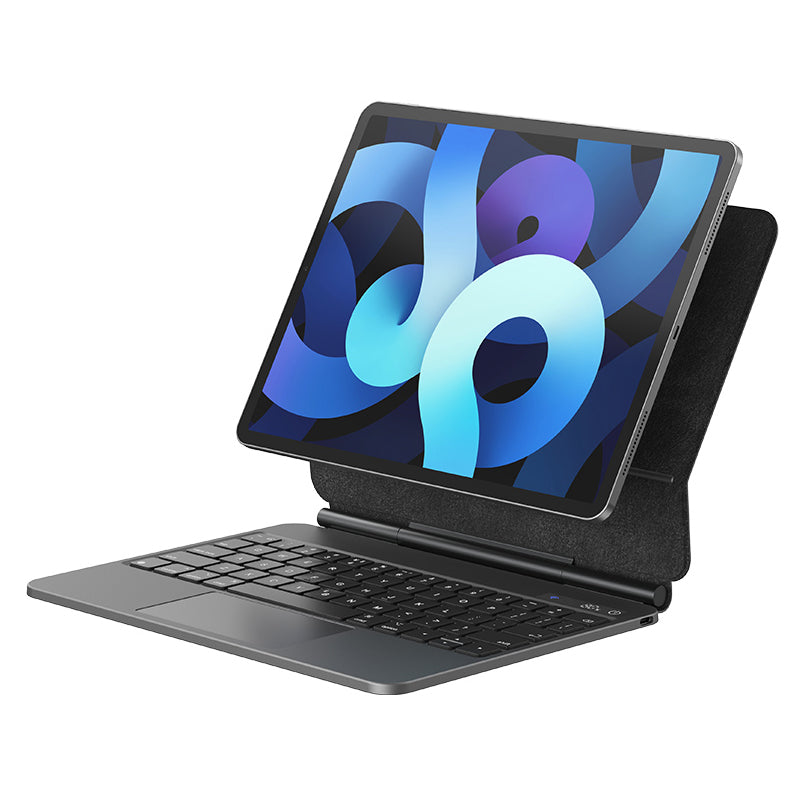 USAMS BH875 For iPad Air (2020) / (2022) / Pro 11 (2020) / (2021) / (2022) / (2018) Digital Display Bluetooth Keyboard Case