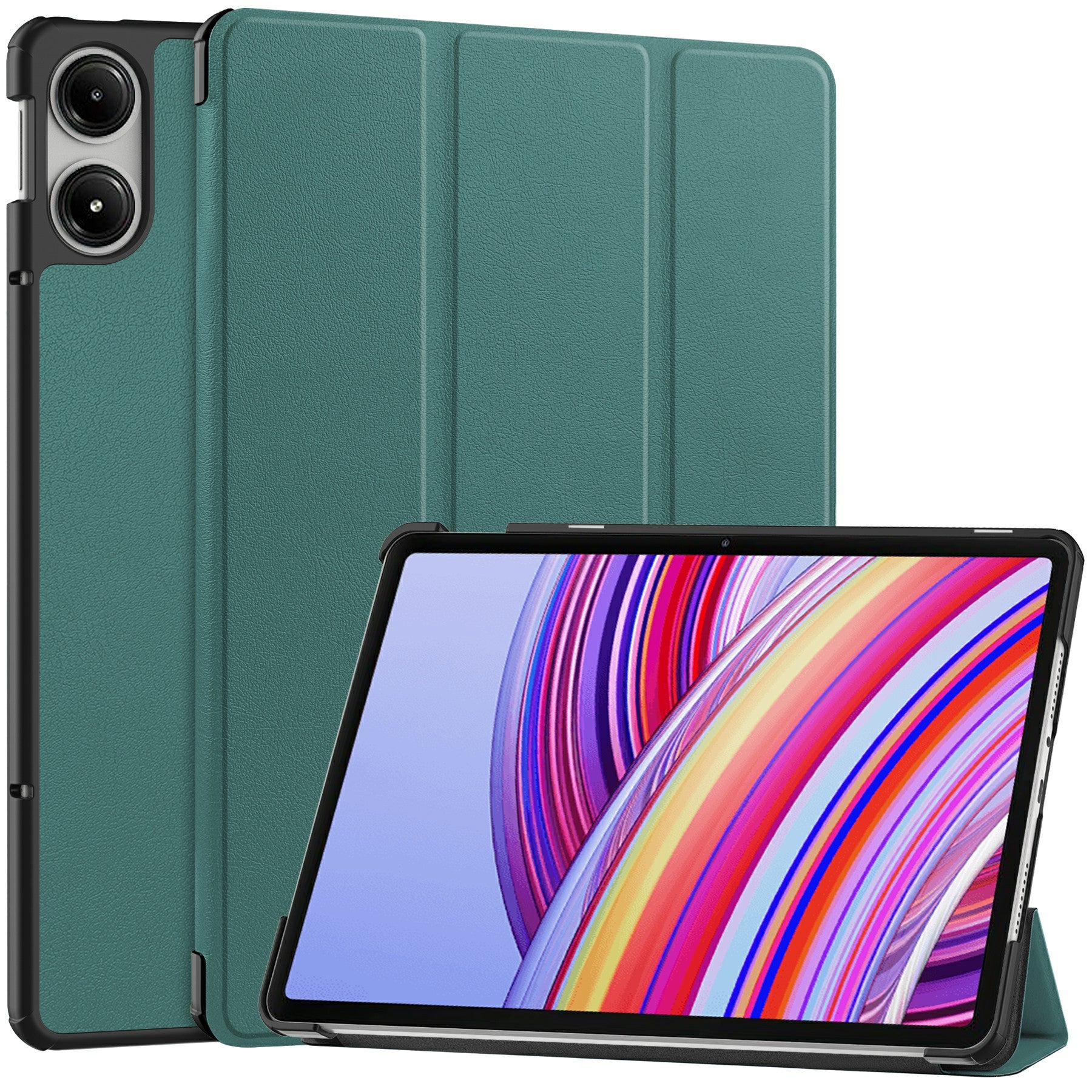 For Xiaomi Redmi Pad Pro Case Tri-fold Stand Leather Tablet Cover with Auto Wake / Sleep