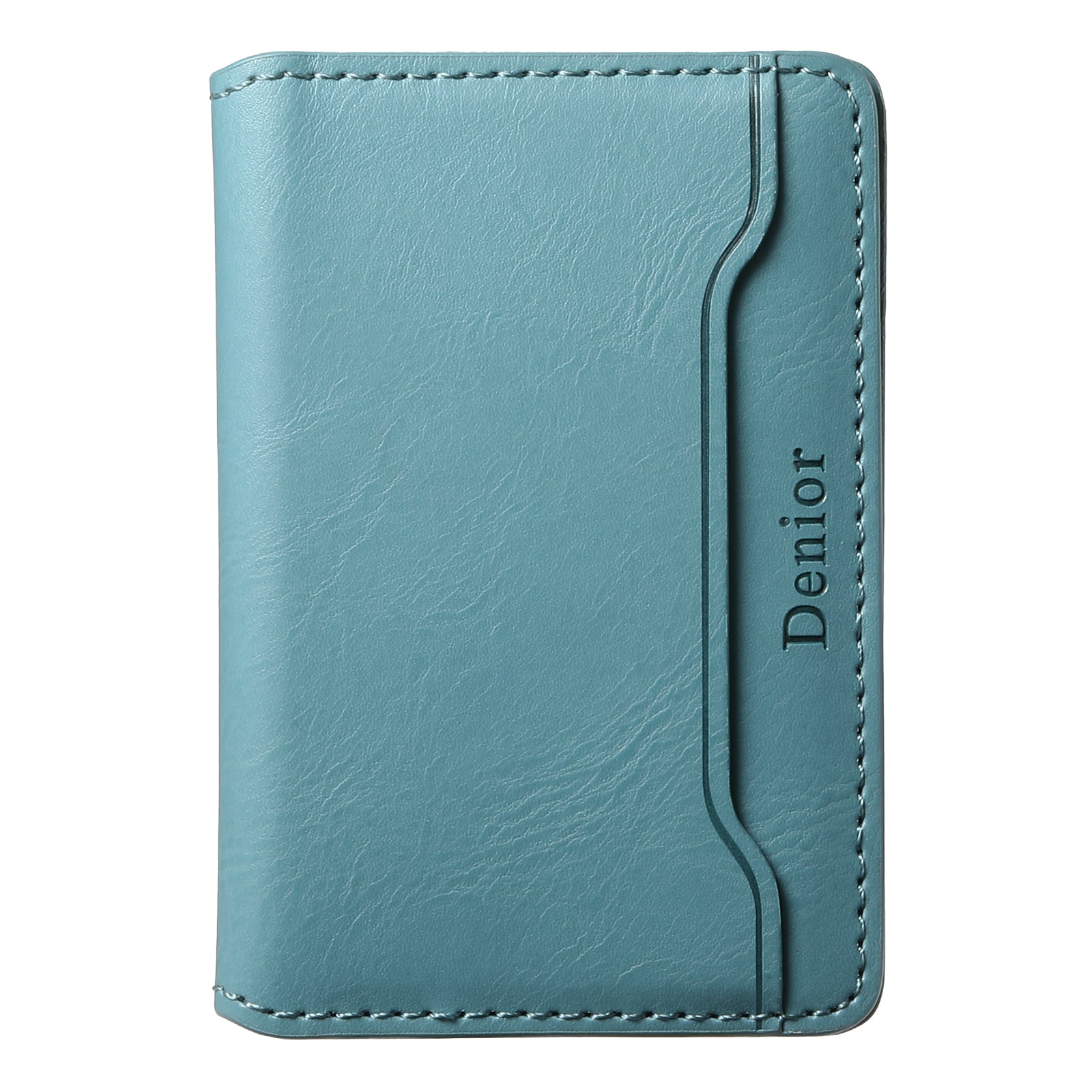 DENIOR Magnetic Card Case Compatible with MagSafe PU Leather Phone Card Holder Kickstand