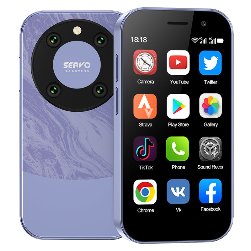 SERVO KING9000 Dual SIM Dual Standby Ultra-Mini 3-inch 4G Smart Phone, 2+16GB