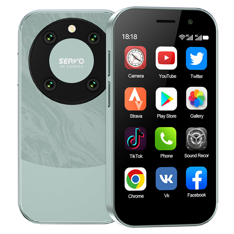 SERVO KING9000 Dual SIM Dual Standby Ultra-Mini 3-inch 4G Smart Phone, 2+16GB