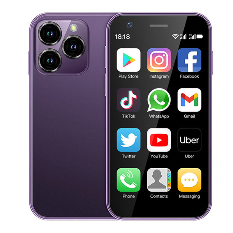 SOYES XS16 3 Inch 4G Mini Smartphone Android 10 5MP Dual SIM Cellphone, 2+16GB