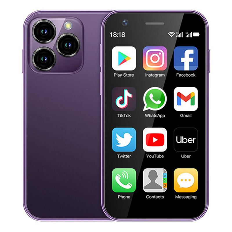 SOYES XS16 Android 10 5MP Dual SIM Mini Cellphone 3 Inch 4G Smartphone, 3+64GB