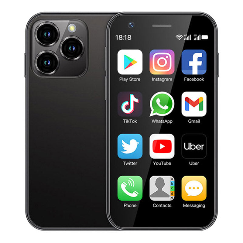 SOYES XS16 Android 10 5MP Dual SIM Mini Cellphone 3 Inch 4G Smartphone, 3+64GB