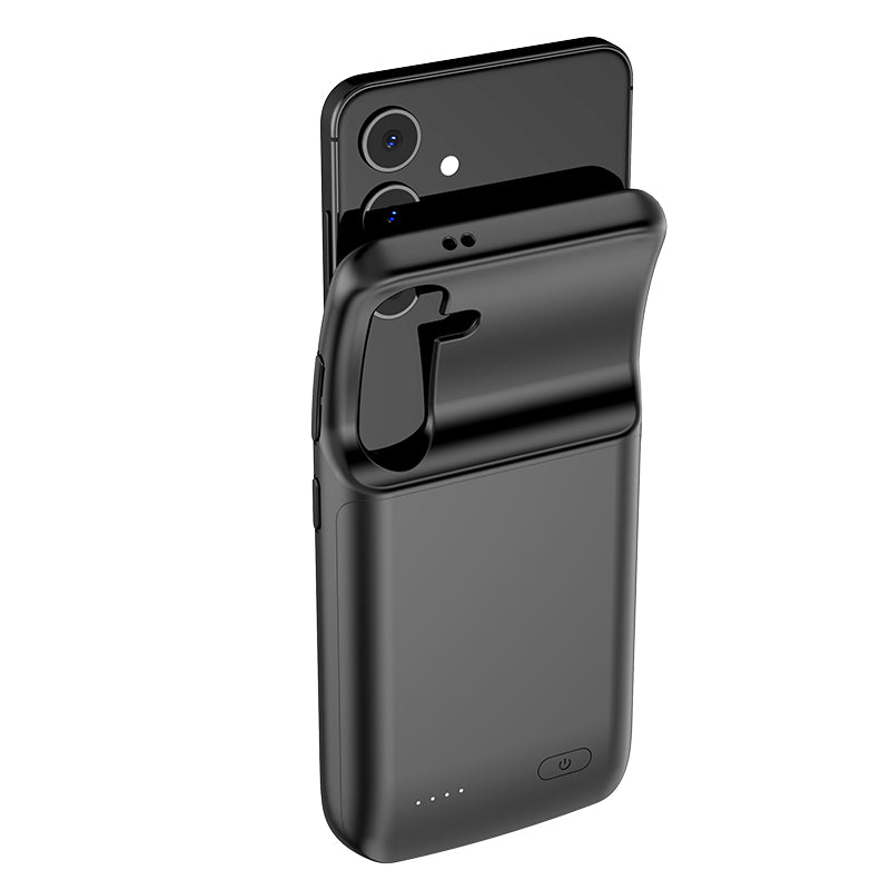 ZHX-215 For Samsung Galaxy S24 4500mAh Phone Extended Battery Soft Edge Cellphone Back Charging Case