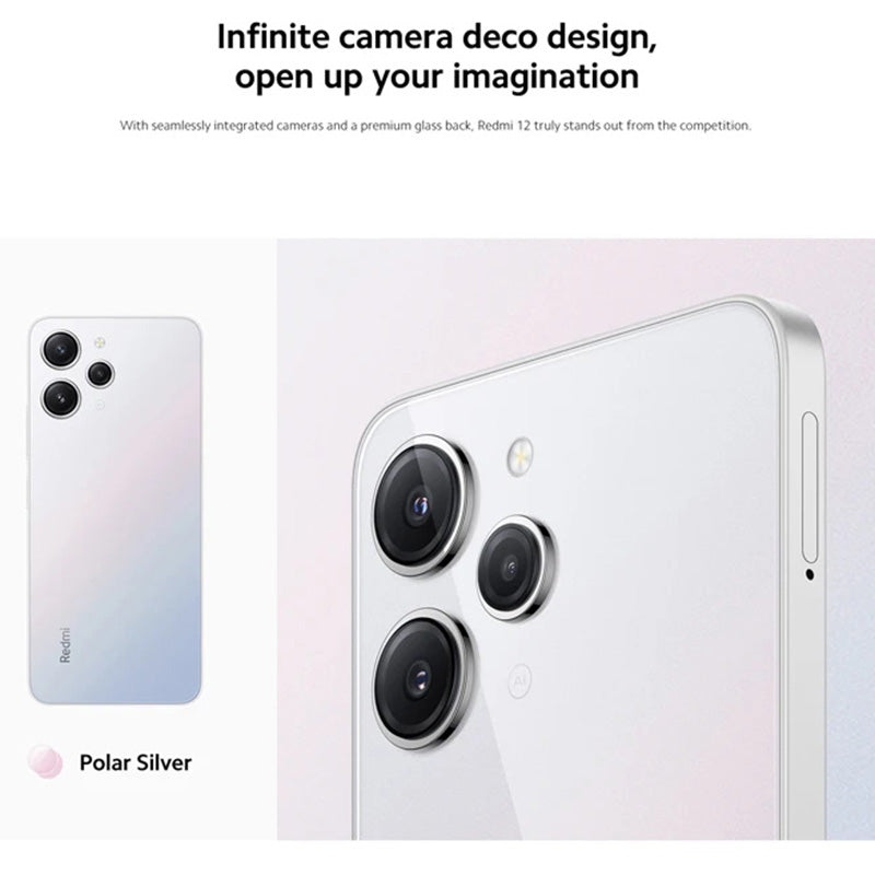 XIAOMI Redmi 12 EU Version 6.79-inch IPS Display Smartphone 4GB+128GB 50MP Android Phone