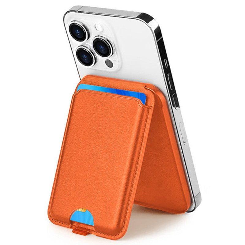 ILEX PACK Compatible with MagSafe Card Bag for Mobile Phone with Adjustable Kickstand