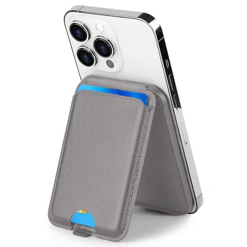 ILEX PACK Compatible with MagSafe Card Bag for Mobile Phone with Adjustable Kickstand