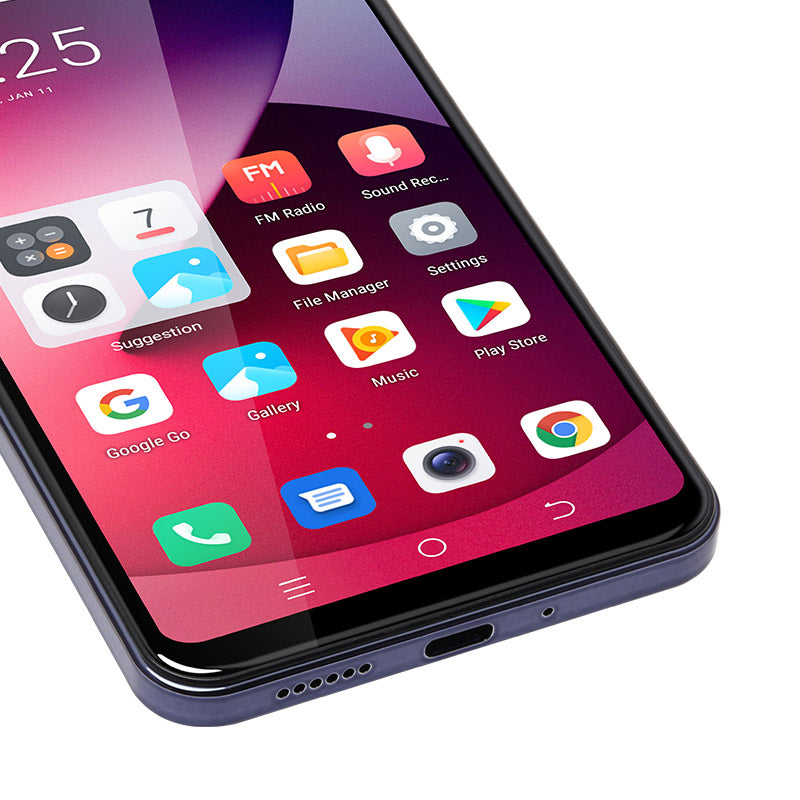 UNIWA K652 6.53-inch Smartphone 3GB+64GB MT6737 Android 9.1 4G Cellphone