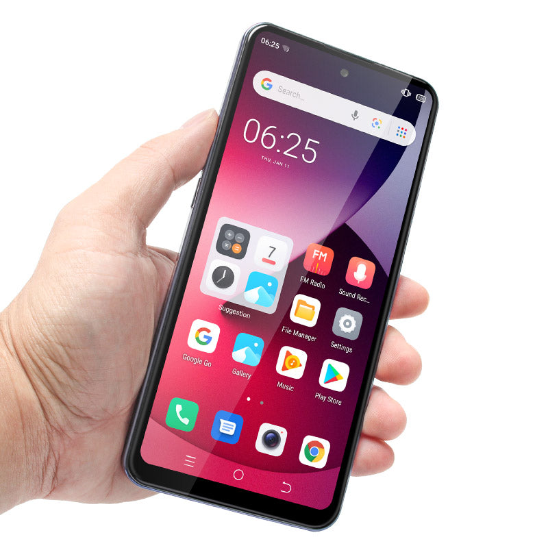 UNIWA K652 6.53-inch Smartphone 3GB+64GB MT6737 Android 9.1 4G Cellphone
