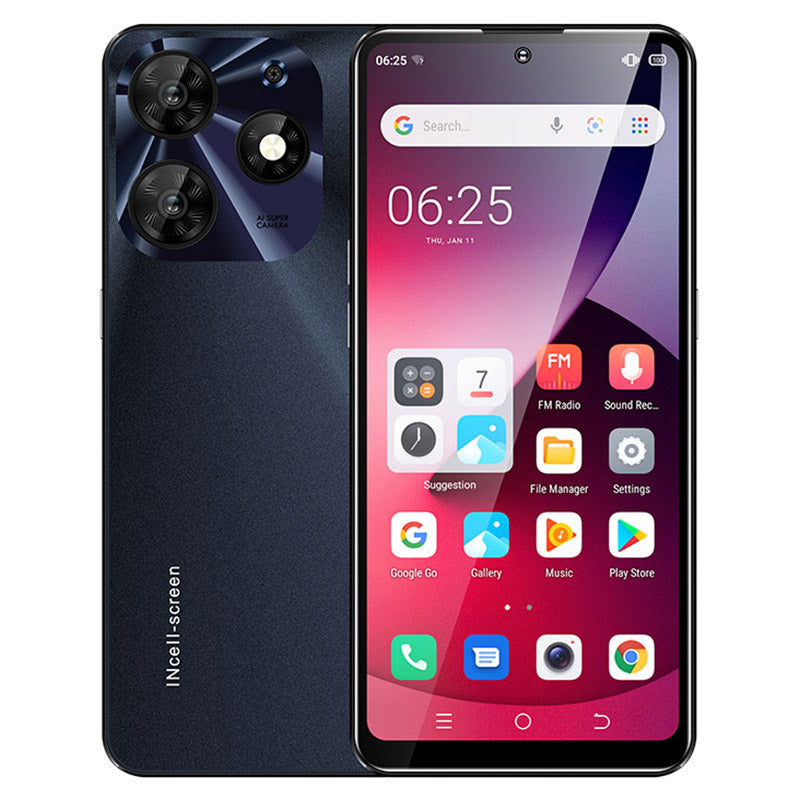 UNIWA K652 6.53-inch Smartphone 3GB+64GB MT6737 Android 9.1 4G Cellphone