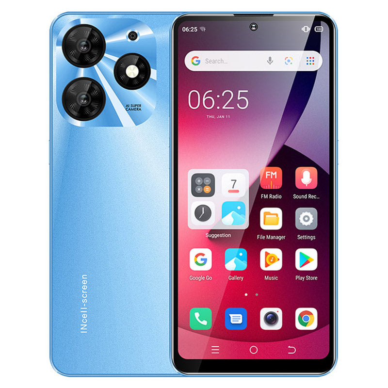 UNIWA K652 6.53-inch Smartphone 3GB+64GB MT6737 Android 9.1 4G Cellphone
