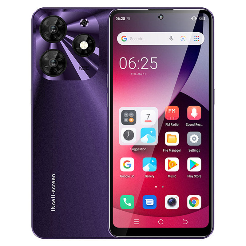 UNIWA K652 6.53-inch Smartphone 3GB+64GB MT6737 Android 9.1 4G Cellphone