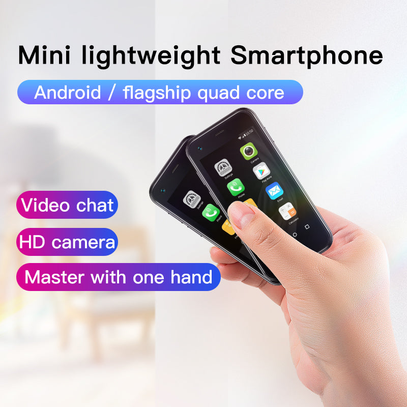 SOYES XS13 2.45-inch Smartphone 2GB+16GB MT6580 Double Camera 3G Mini Cellphone