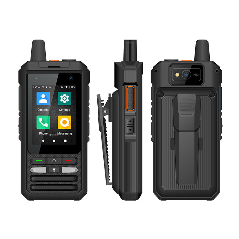 UNIWA F80S 2.4-inch Phone POC Global Intercom 4G Android Smartphone with Flashlight
