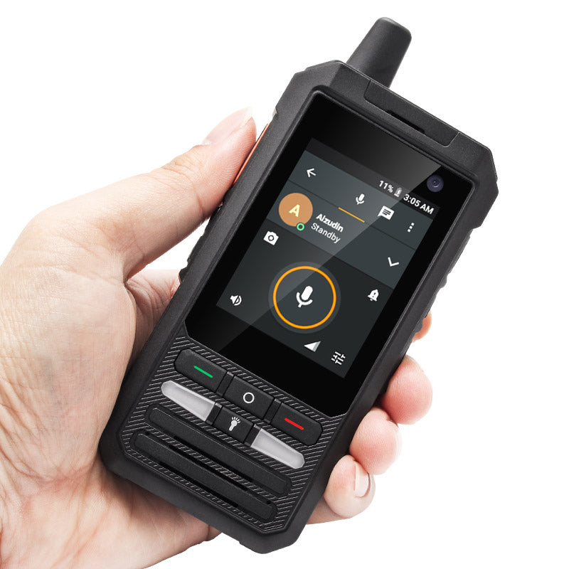 UNIWA F80S 2.4-inch Phone POC Global Intercom 4G Android Smartphone with Flashlight