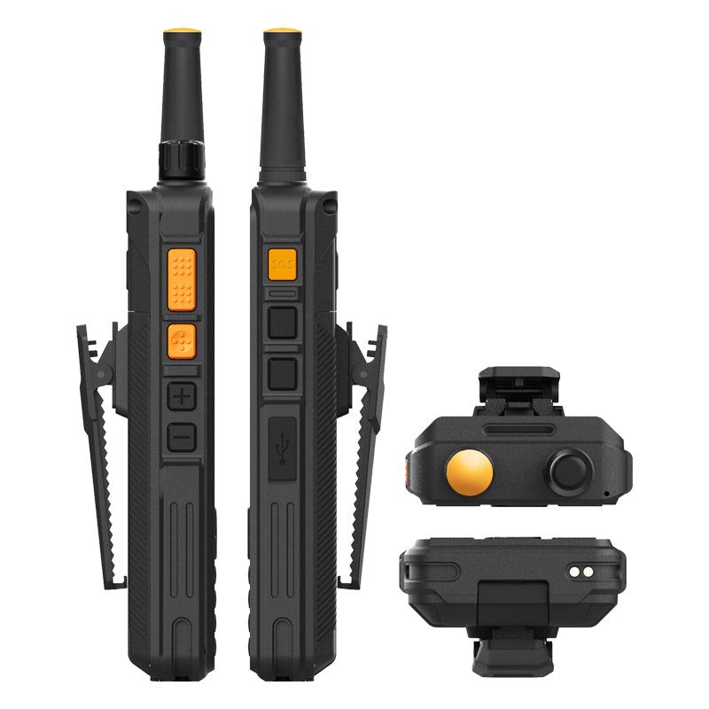 UNIWA P5 2.8 Inch Android 9.0 NFC Walkie Talkie 4G Smartphone Support Zello POC, 4G LTE Network+UHF DMR Version