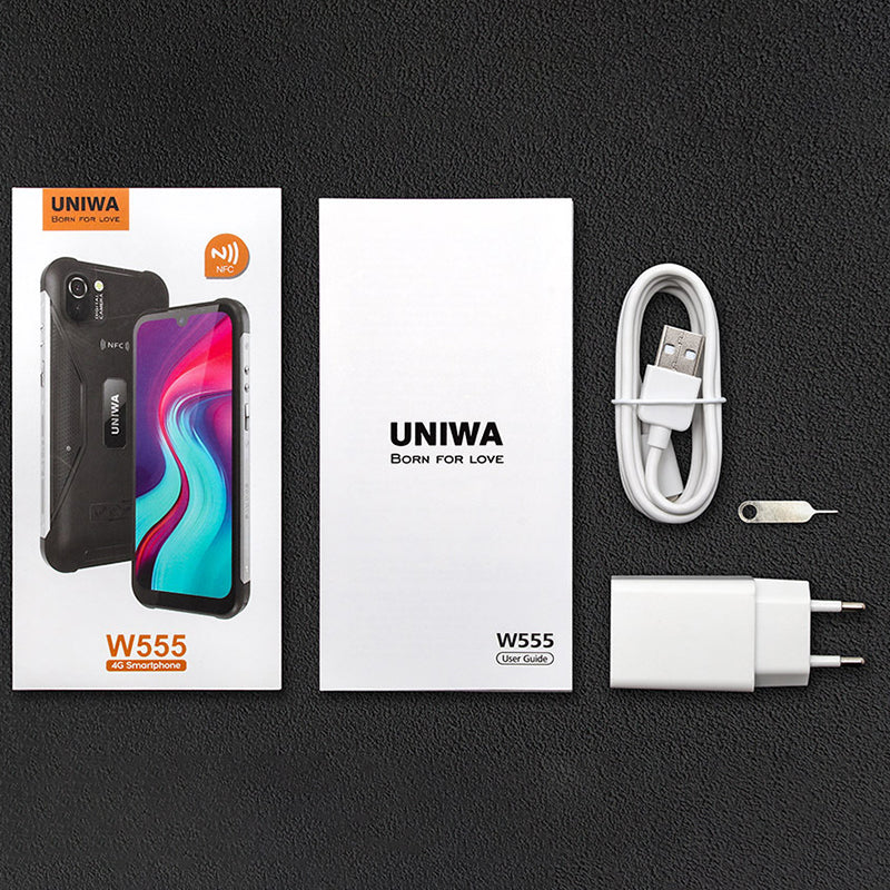 UNIWA W555 5.71-inch Smartphone 3GB+32GB MT6761 Android 12 4G Cellphone