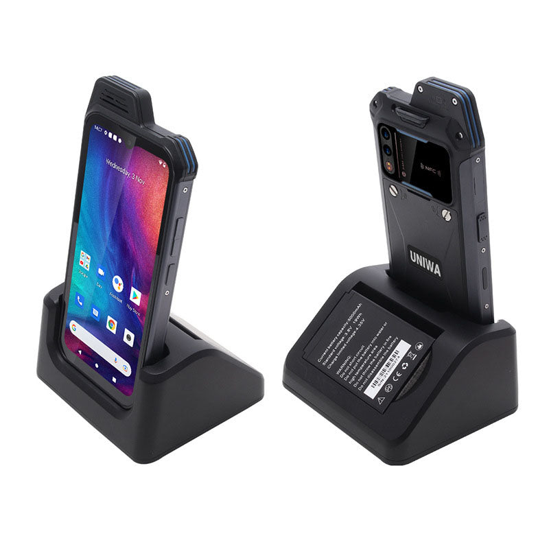 UNIWA W888 6.3-inch Phone 4+64GB IP68 Waterproof 4G Smartphone FHD+ IPS Intercom Mobile Phone