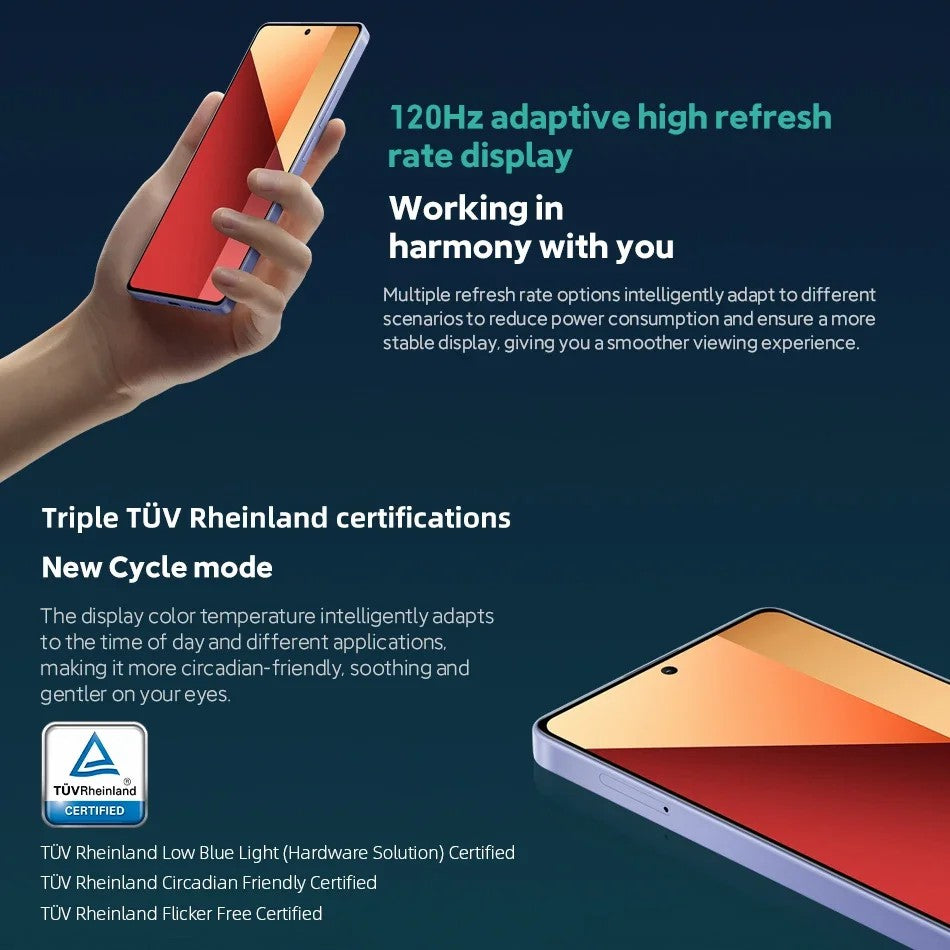 XIAOMI Redmi Note 13 Pro EU Version 12GB+512GB 4G Android Smartphone 6.67inch AMOLED Helio G99 Ultra 200MP Phone