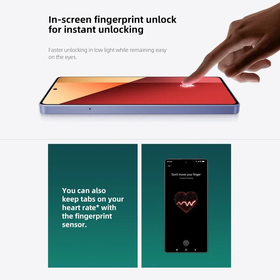 XIAOMI Redmi Note 13 Pro EU Version 8GB+256GB 200MP 4G Android Smartphone 6.67inch AMOLED Helio G99 Ultra Cellphone