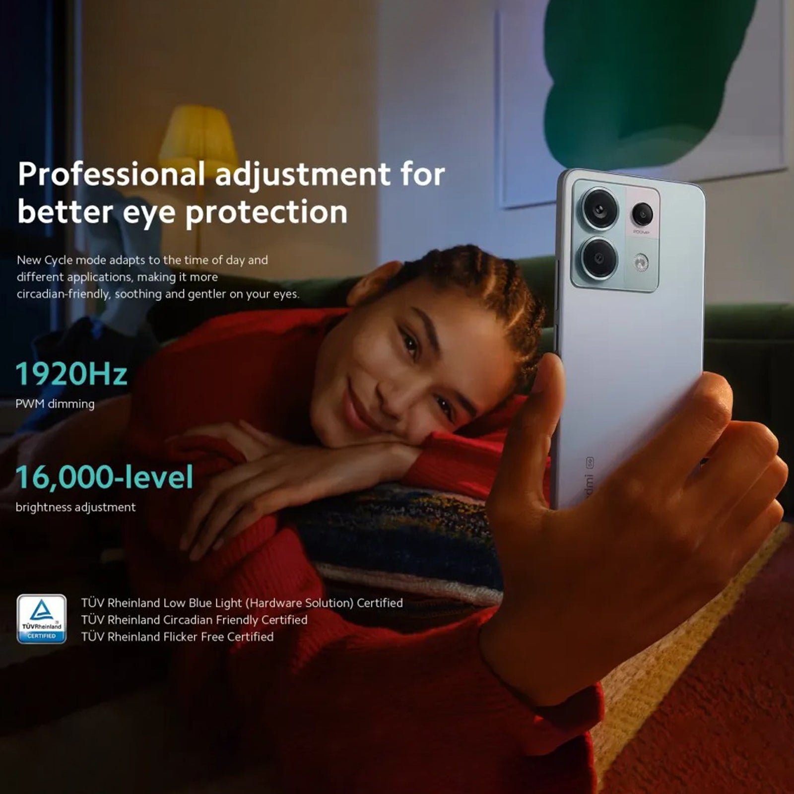 XIAOMI Redmi Note 13 Pro 5G EU Version Cellphone 12GB+512GB 6.67inch AMOLED Snapdragon 7s Gen 2 200MP Android Smartphone