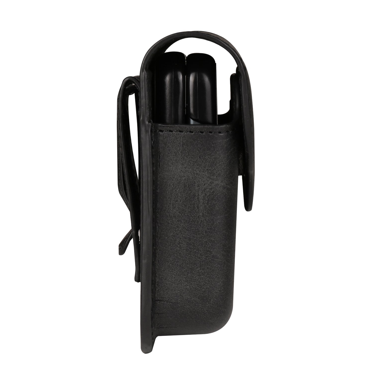 Universal PU Leather Waist Bag with Back Clip and Belt Loop for Folding Phones