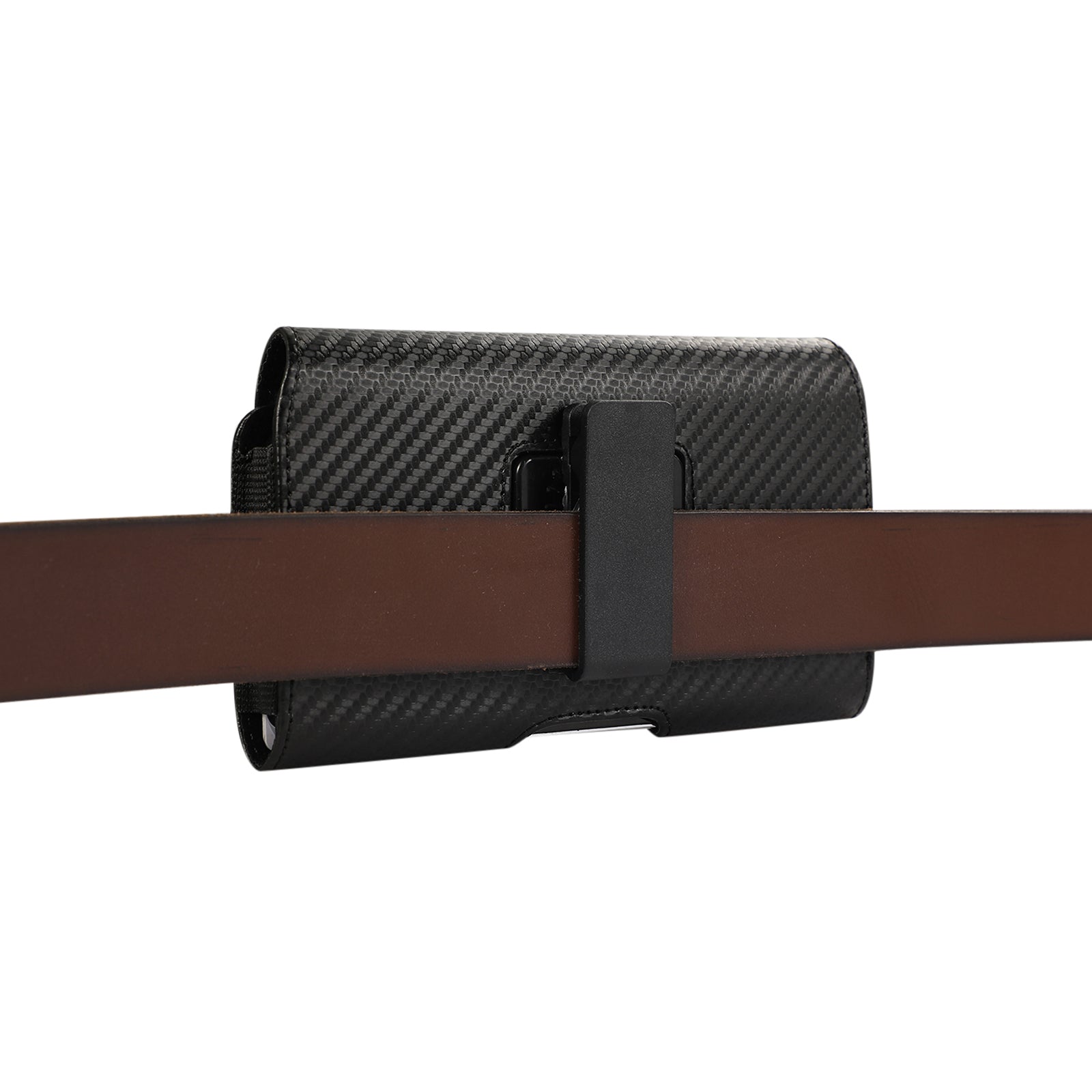 Universal Horizontal Leather Case Fits 7.0 inch Phone Belt Pouch Holster with Magnetic Closure