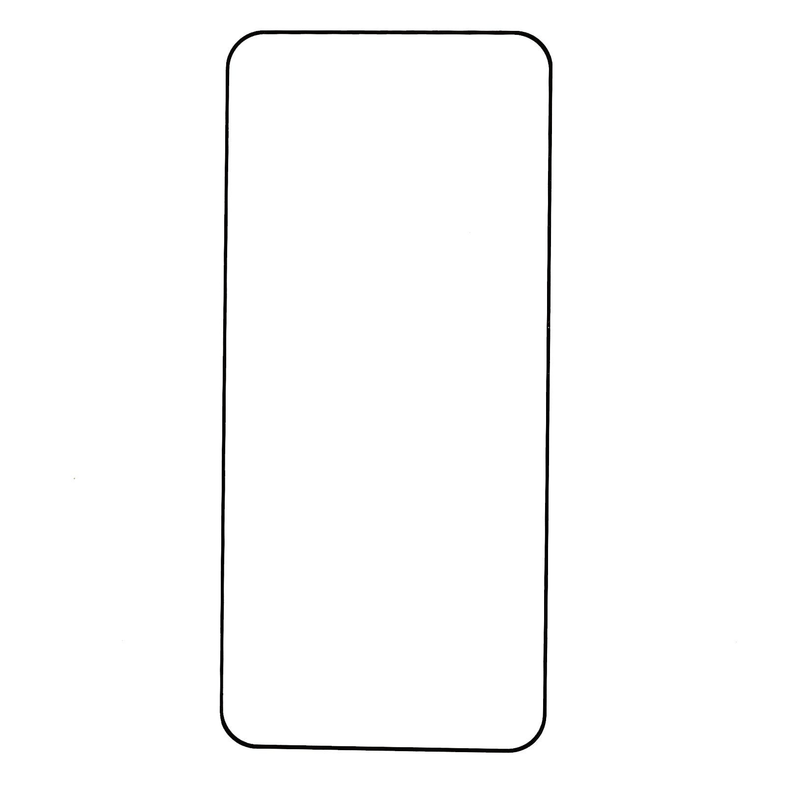 For Samsung Galaxy S24+ Screen Protector HD Clear Film Silk Printing Black Edge (Fingerprint Unlock)