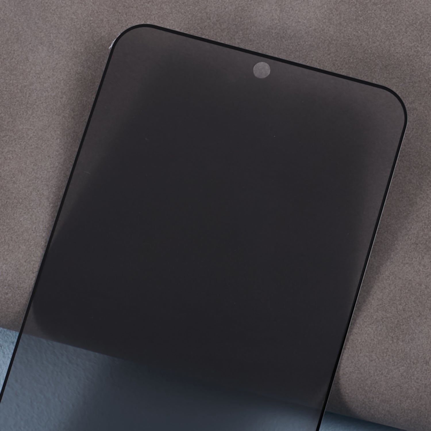 For Samsung Galaxy S24 Privacy Protection Screen Protector Silk Printing Black Edge (Fingerprint Unlock)