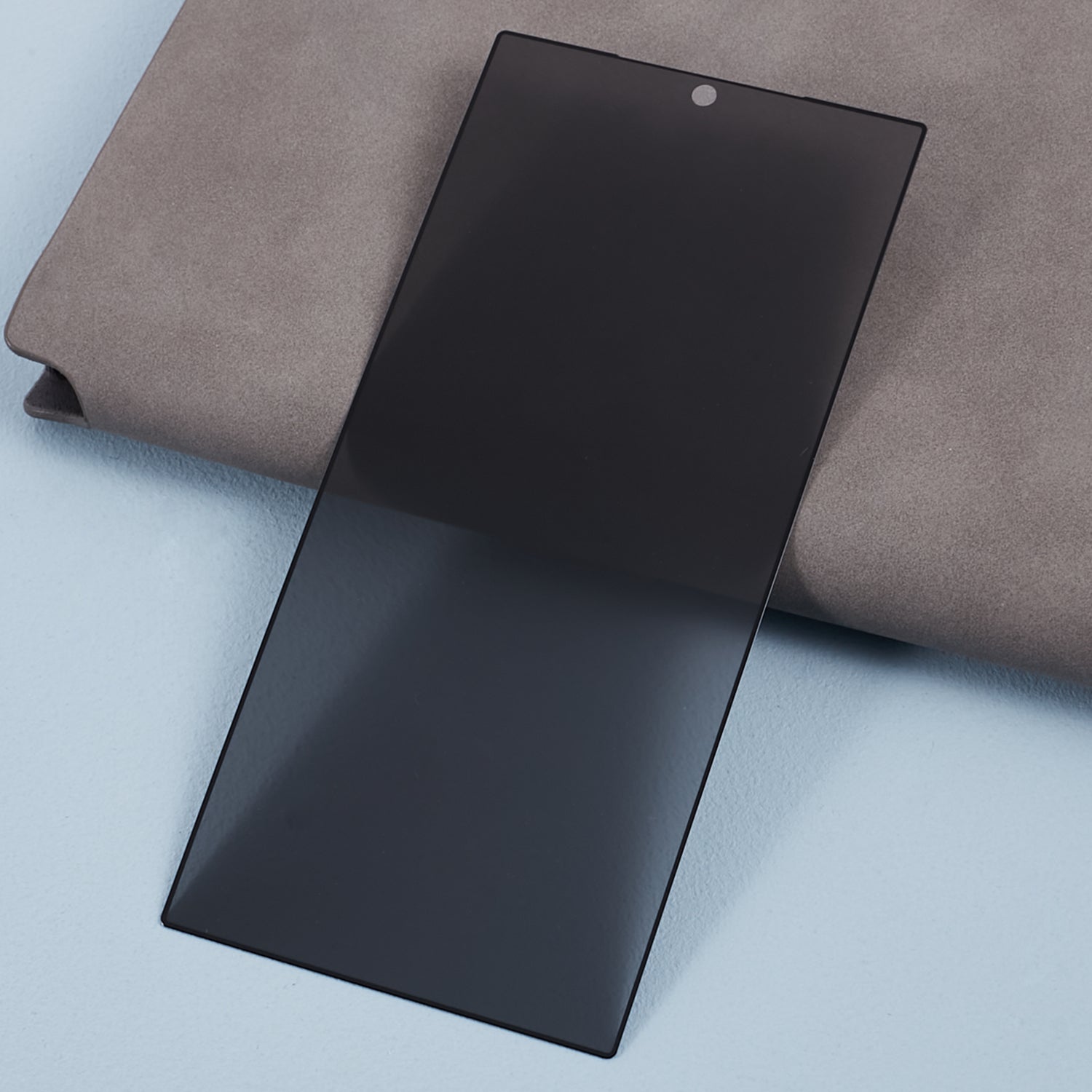 For Samsung Galaxy S24 Ultra Screen Protector Anti-Spy High Aluminum-silicon Glass (Fingerprint Unlock)