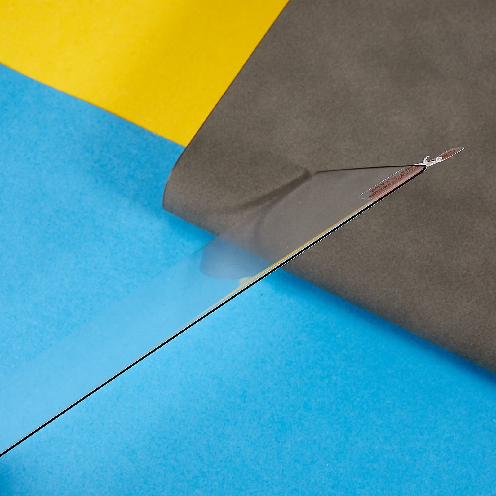 For Samsung Galaxy S24 Ultra Silk Printing Black Edge High Aluminum-silicon Glass Film (Fingerprint Unlock)