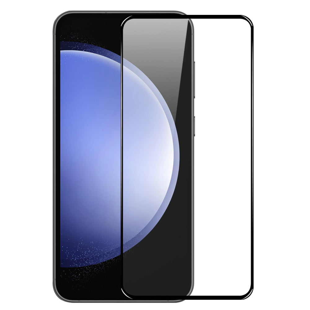 NORTHJO A+ For Samsung Galaxy S23 FE Full Screen Protector Silk Printing High Aluminum-silicon Glass Film