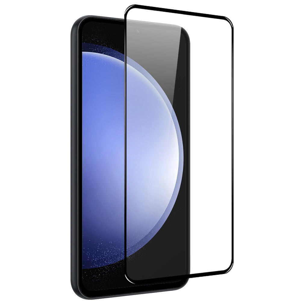 NORTHJO A+ For Samsung Galaxy S23 FE Full Screen Protector Silk Printing High Aluminum-silicon Glass Film