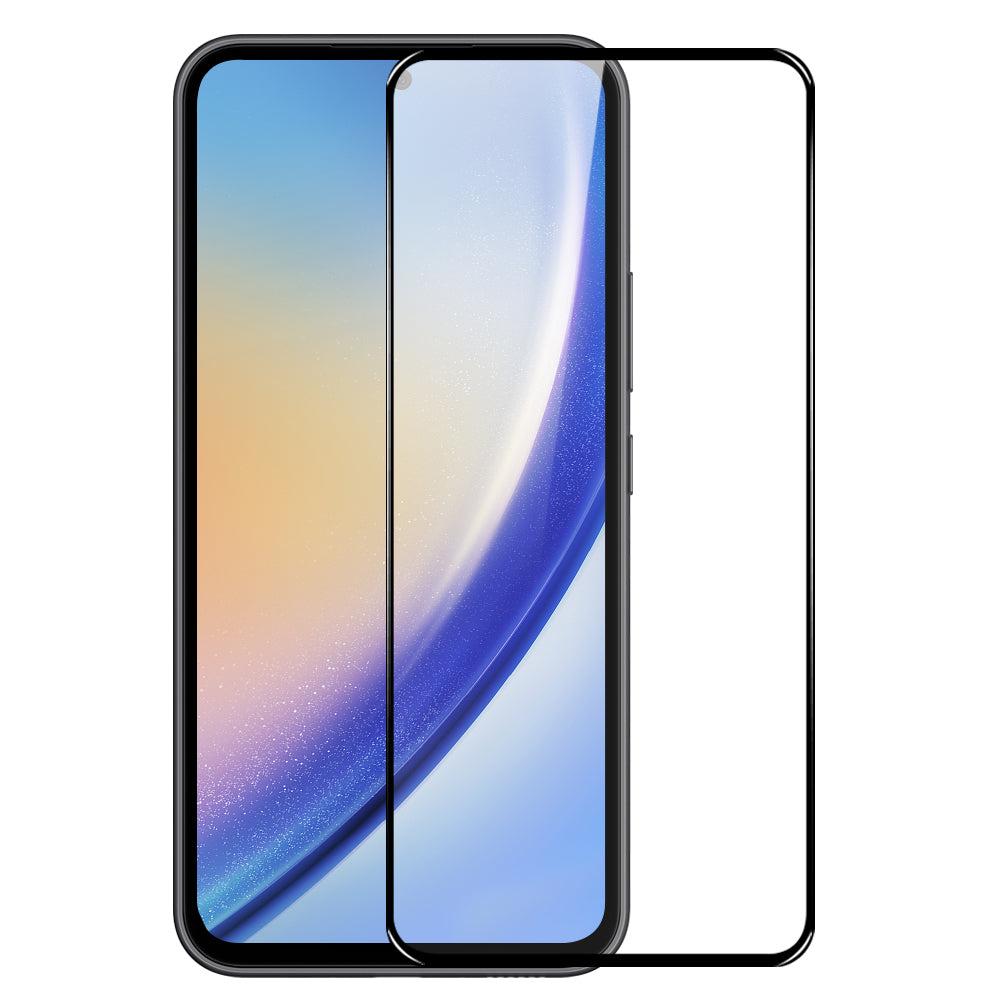 NORTHJO A+ For Samsung Galaxy A55 5G 0.3mm 2.5D Film Full Glue High Aluminum-silicon Glass Screen Protector