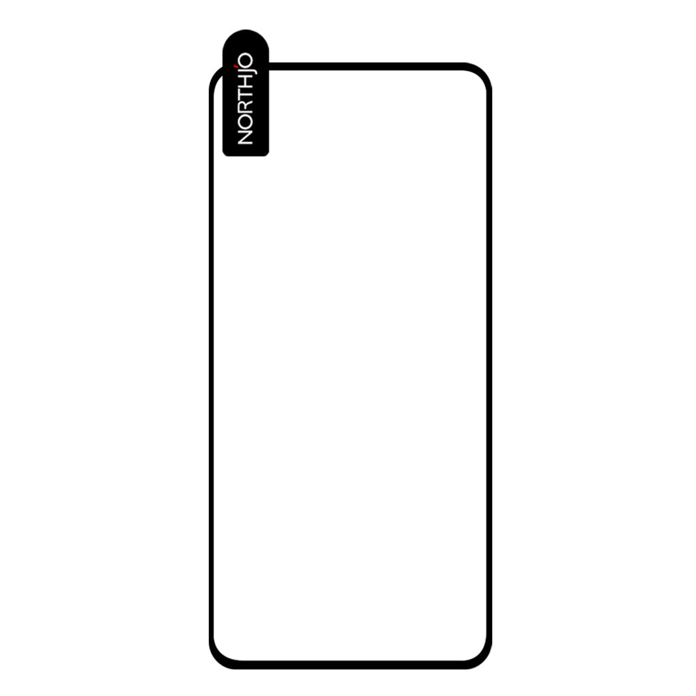 NORTHJO A+ For Samsung Galaxy A55 5G 0.3mm 2.5D Film Full Glue High Aluminum-silicon Glass Screen Protector