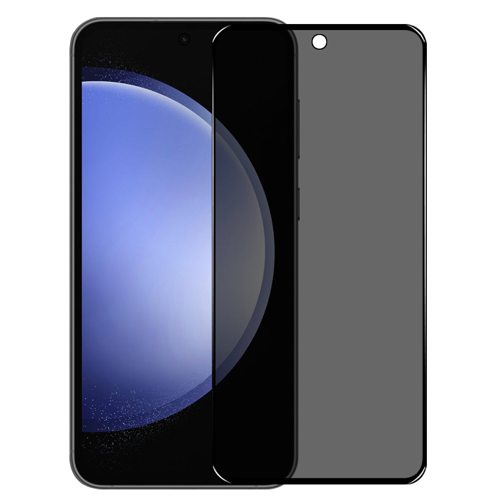 NORTHJO A+ For Samsung Galaxy S23 FE Anti-Spy Screen Protector Full Glue 0.3mm 2.5D 9H Film