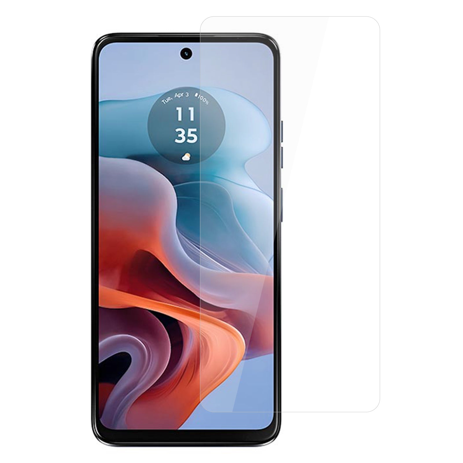 For Motorola Moto G34 5G Screen Protector 0.25 Arc Edge High Aluminum-silicon Glass Film