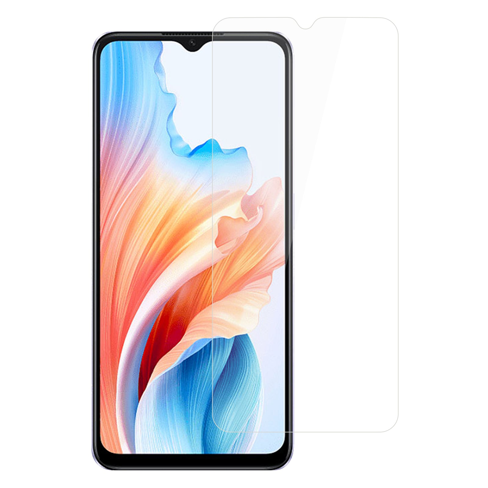 For Oppo A59 5G 0.25 Arc Edge Screen Protector Tempered Glass Ultra Transparent