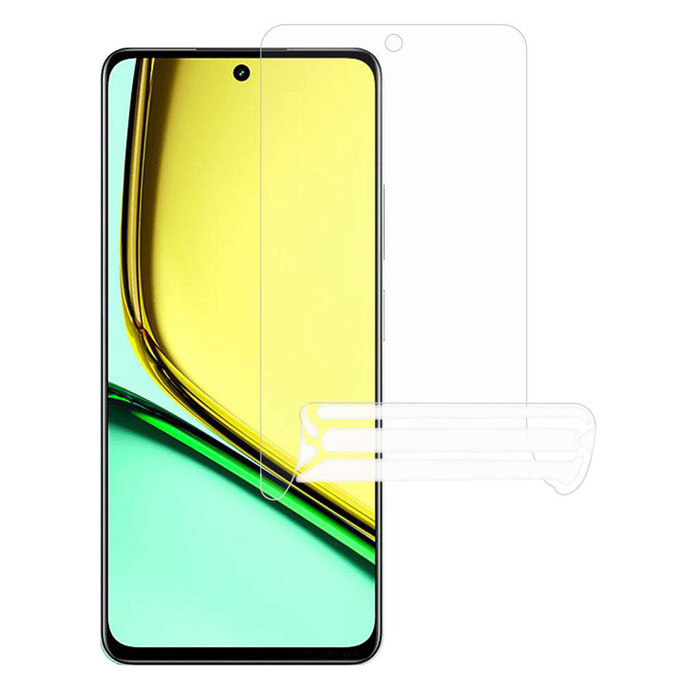 For Realme C67 5G Clear PET Screen Protector High Definition Screen Guard Film