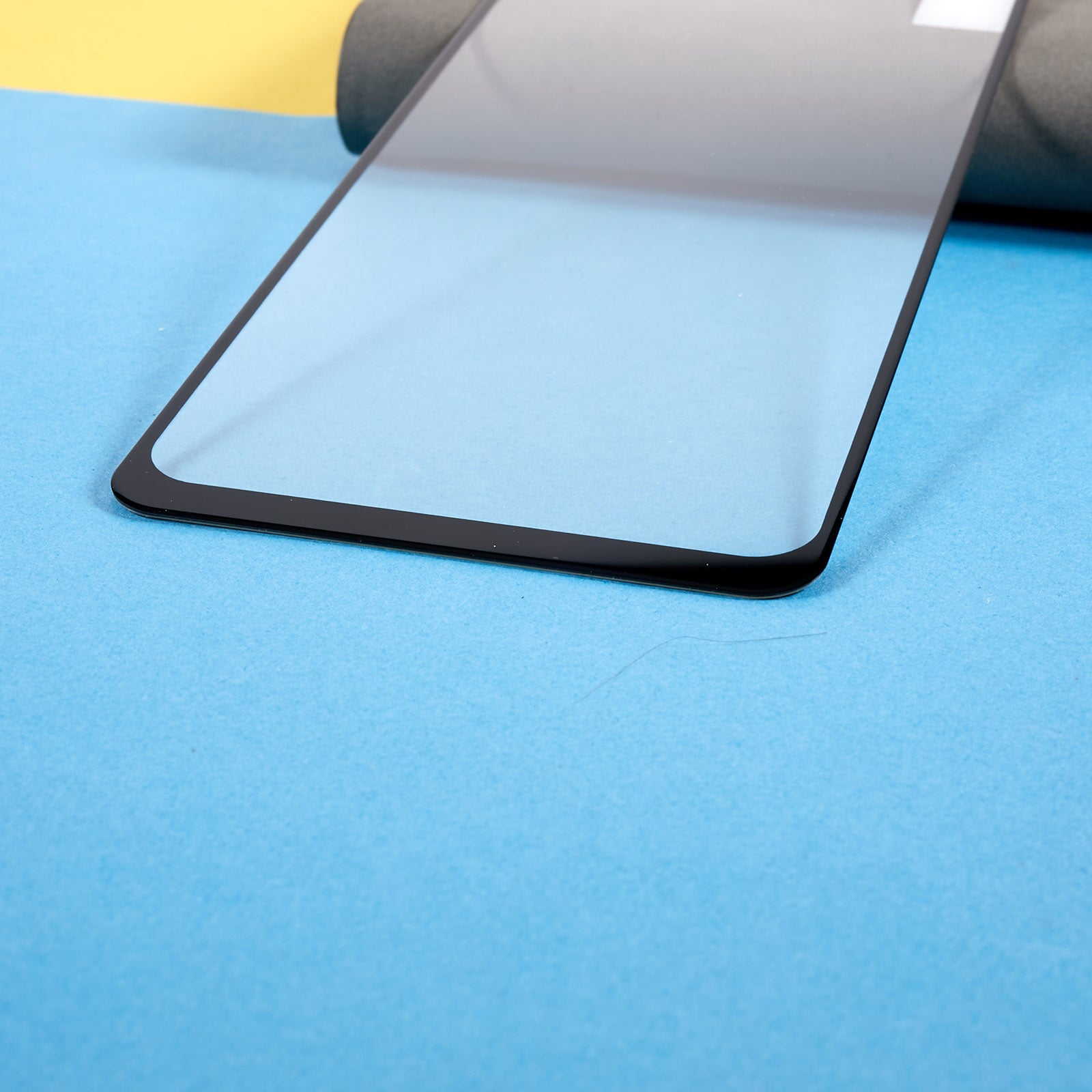 For Xiaomi Poco M6 5G Silk Printing Full Screen Protector Tempered Glass Full Glue