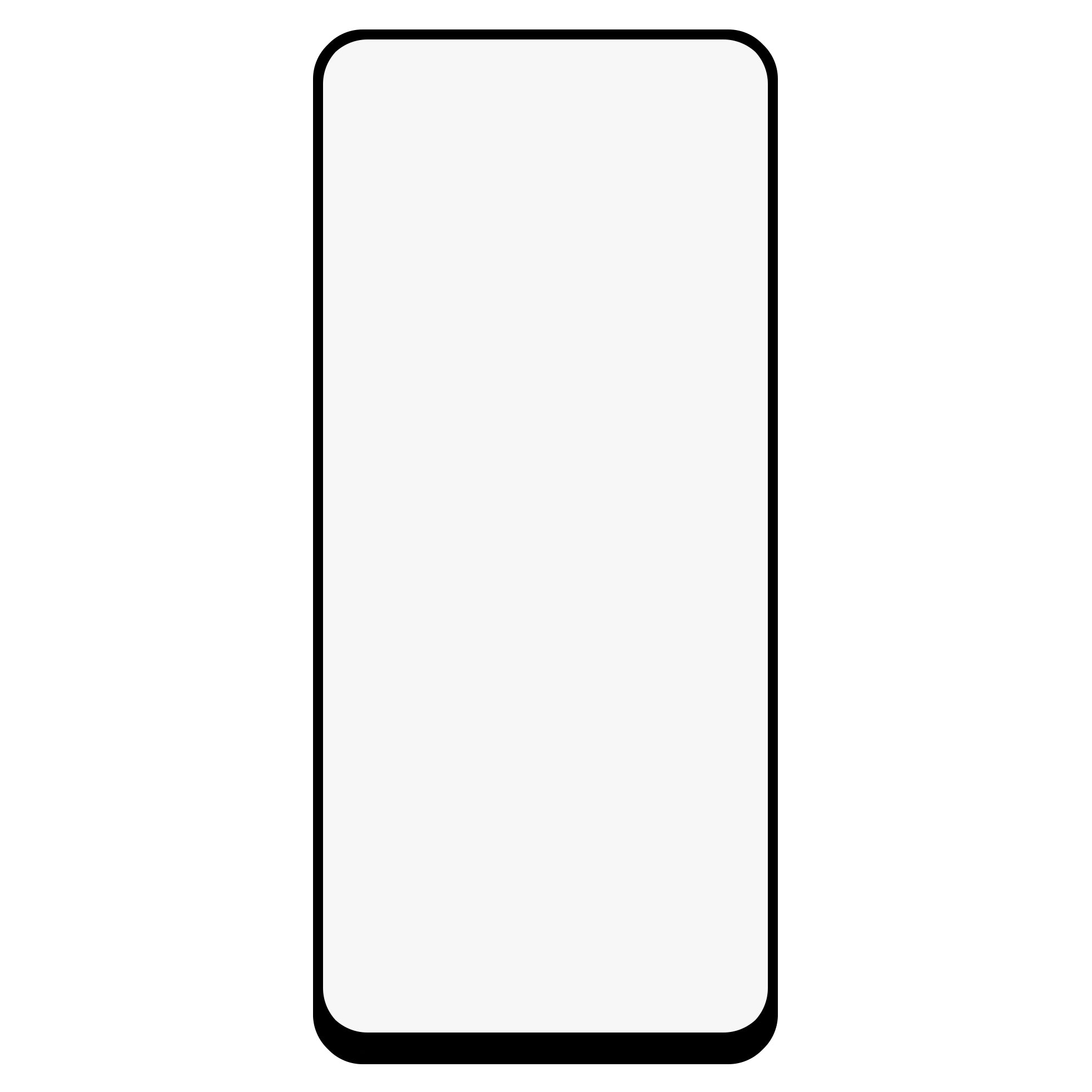 For Realme C67 5G Full Screen Protector Black Edge Silk Printing Tempered Glass