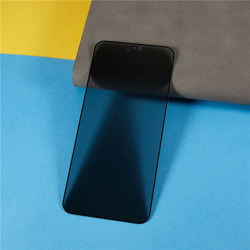 For Realme C67 5G Privacy Protection Screen Protector Tempered Glass Silk Printing Anti-Spy