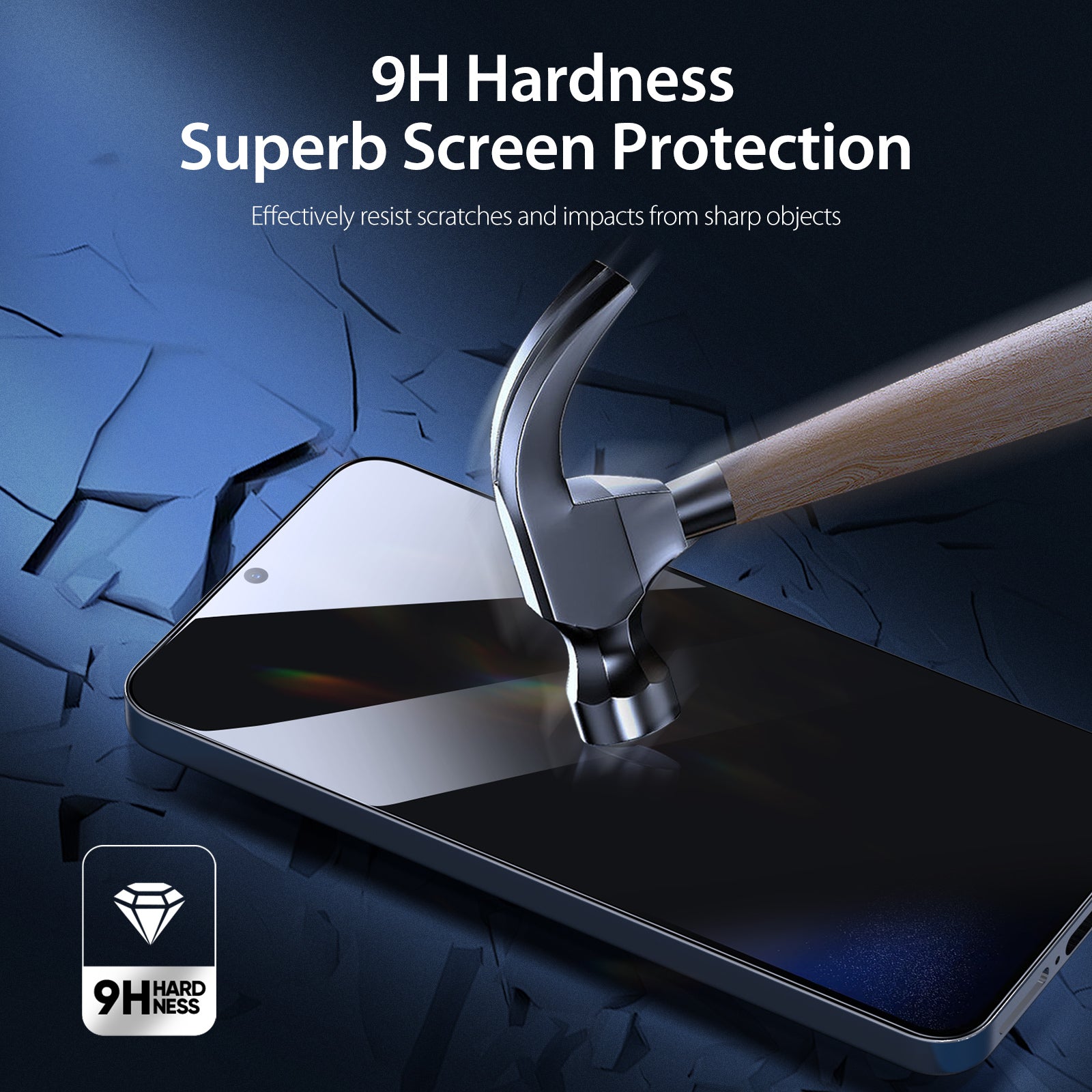 DUX DUCIS For Samsung Galaxy S24+ High Aluminum-Silicon Glass Full Cover Anti-spy Screen Protector