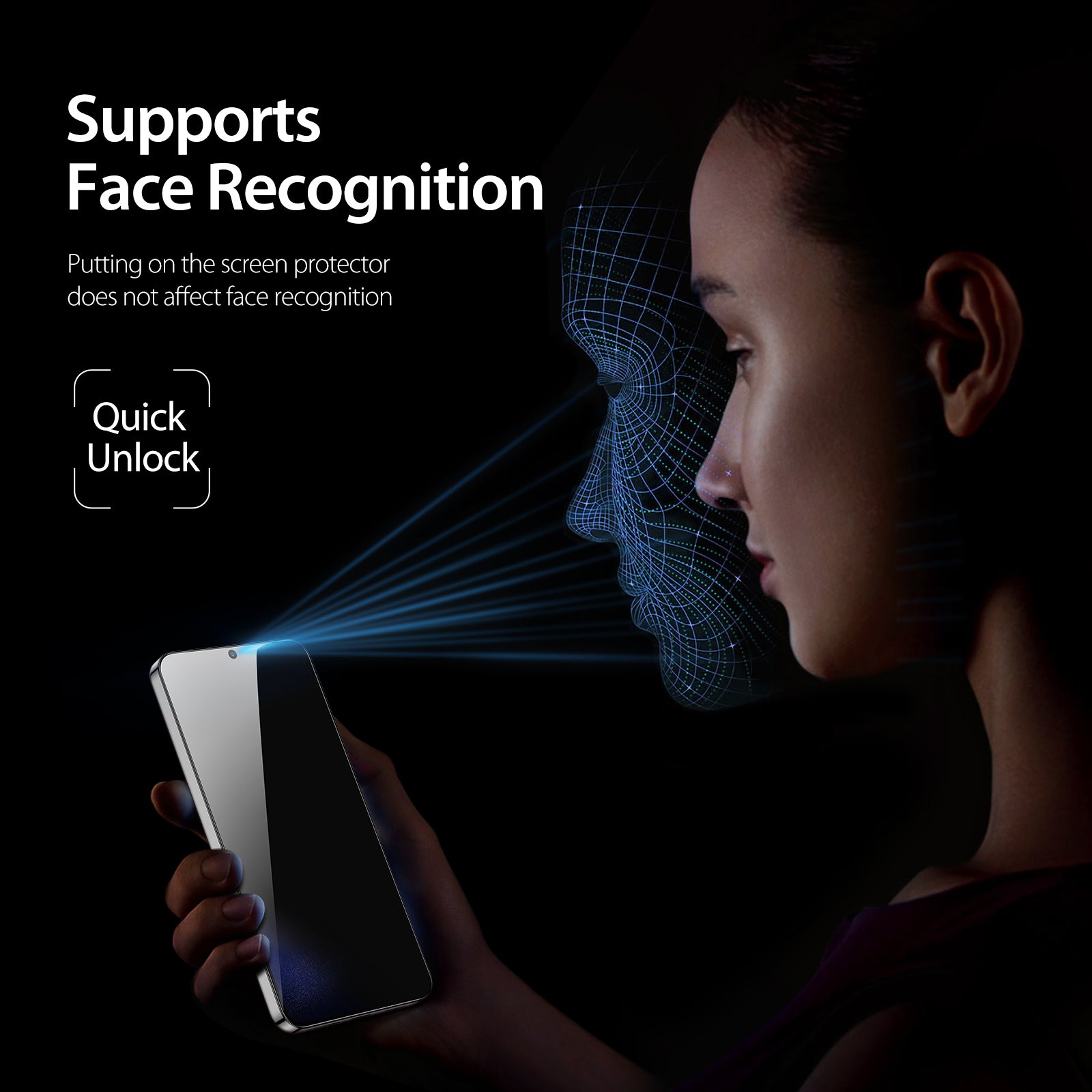 DUX DUCIS For Samsung Galaxy S24+ High Aluminum-Silicon Glass Full Cover Anti-spy Screen Protector