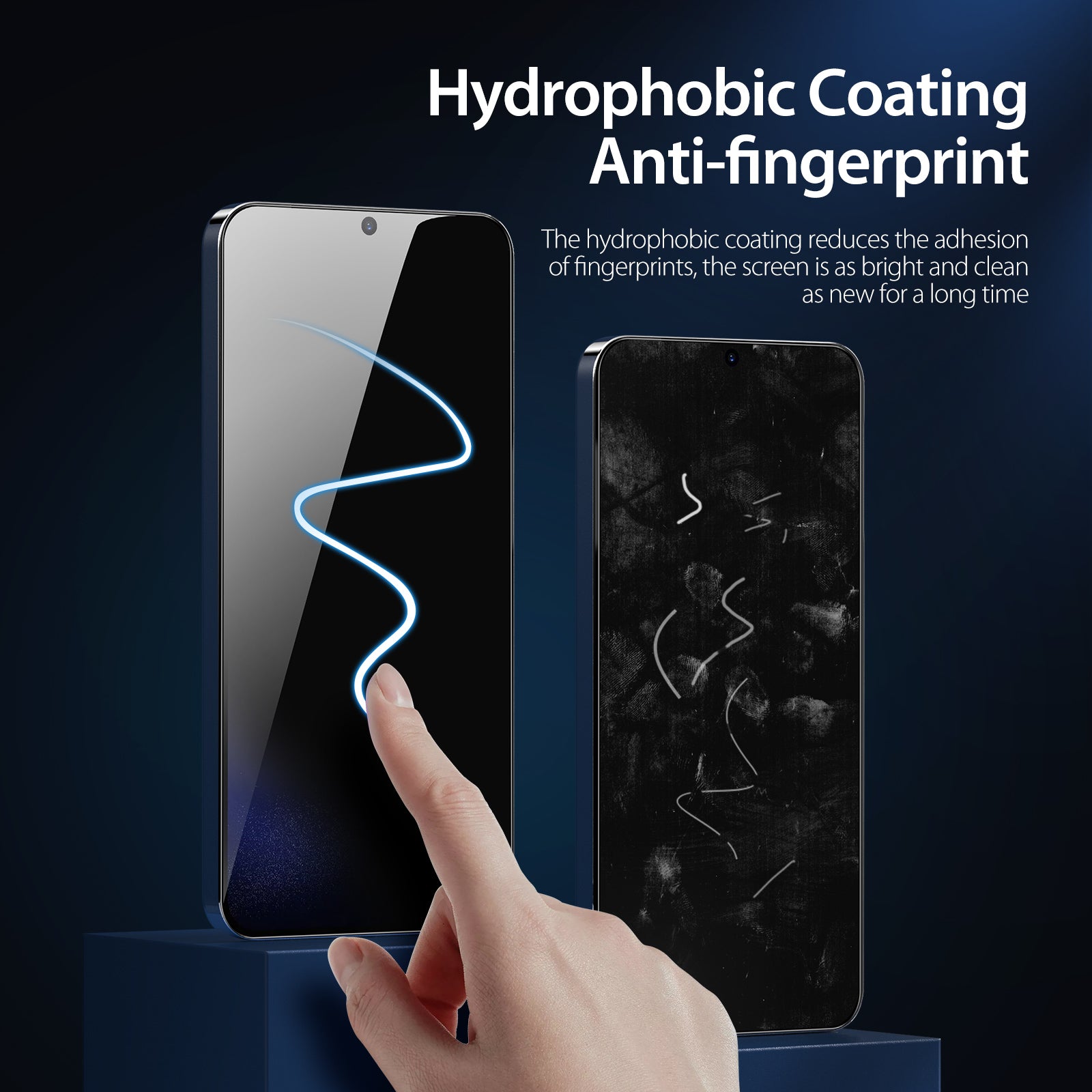 DUX DUCIS For Samsung Galaxy S24+ High Aluminum-Silicon Glass Full Cover Anti-spy Screen Protector