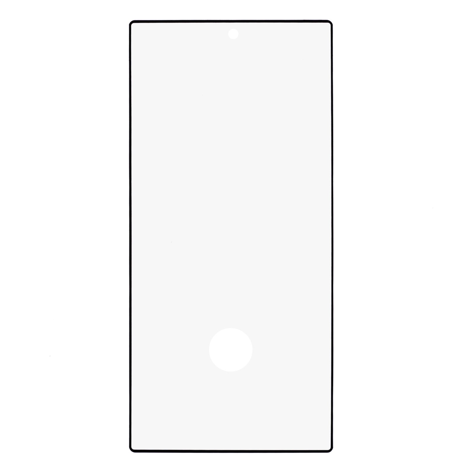 For Samsung Galaxy S24 Ultra Silk Printing Screen Protector Tempered Glass Side Glue Film Fingerprint Unlock