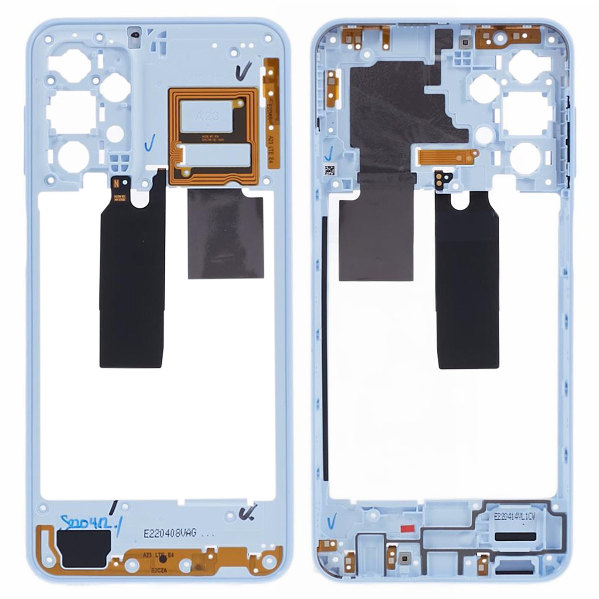 For Samsung Galaxy A23 4G A235 Middle Plate Frame Mobile Phone Replacement Part (without Logo)