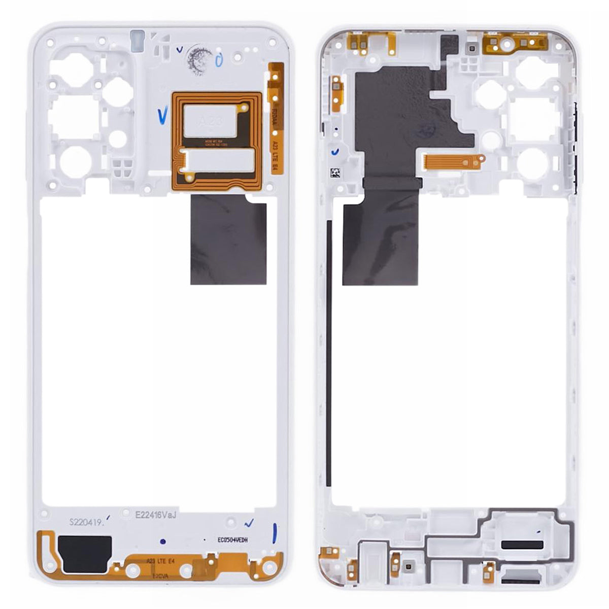 For Samsung Galaxy A23 4G A235 Middle Plate Frame Mobile Phone Replacement Part (without Logo)
