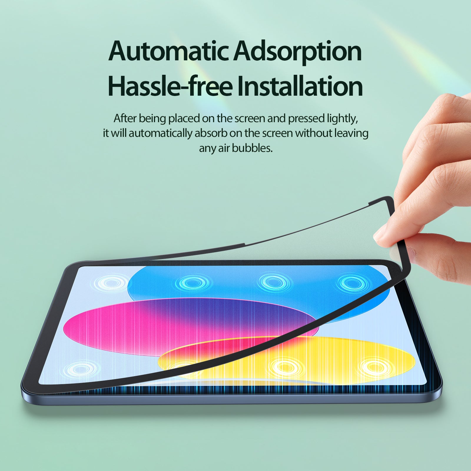 DUX DUCIS Naad Series for iPad 10.9 (2022) Paper-Feel Screen Protector PET Film Reusable Matte Finish